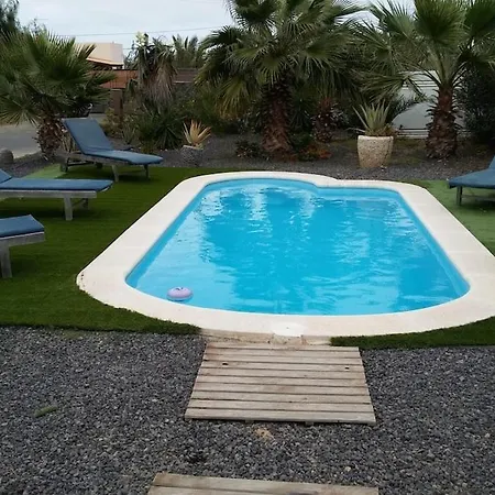 150m2 Wifi Fibre Piscine Bbq Parking Villa Lajares