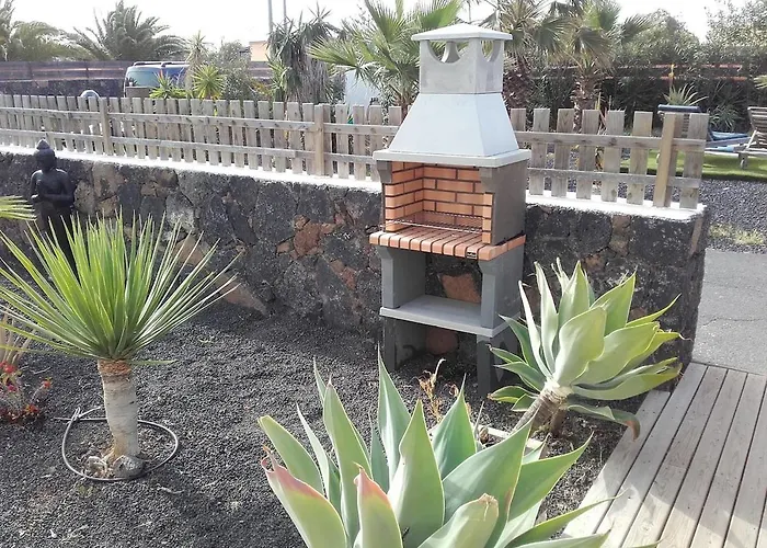 Villa 150m2 Wifi Fibre Piscine Bbq Parking Lajares