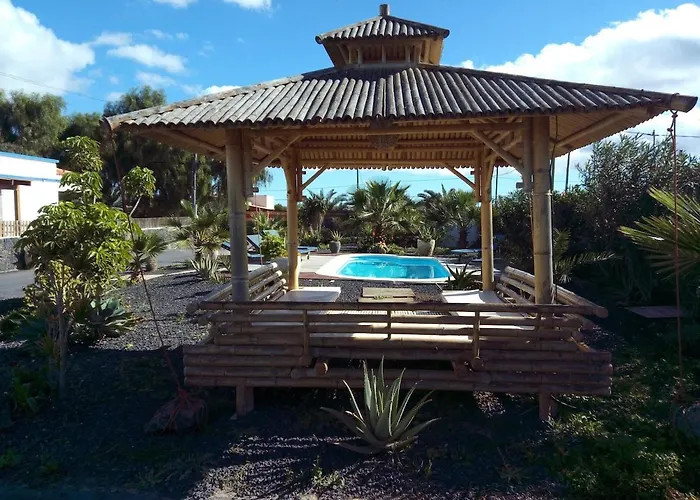 150m2 Wifi Fibre Piscine Bbq Parking Lajares